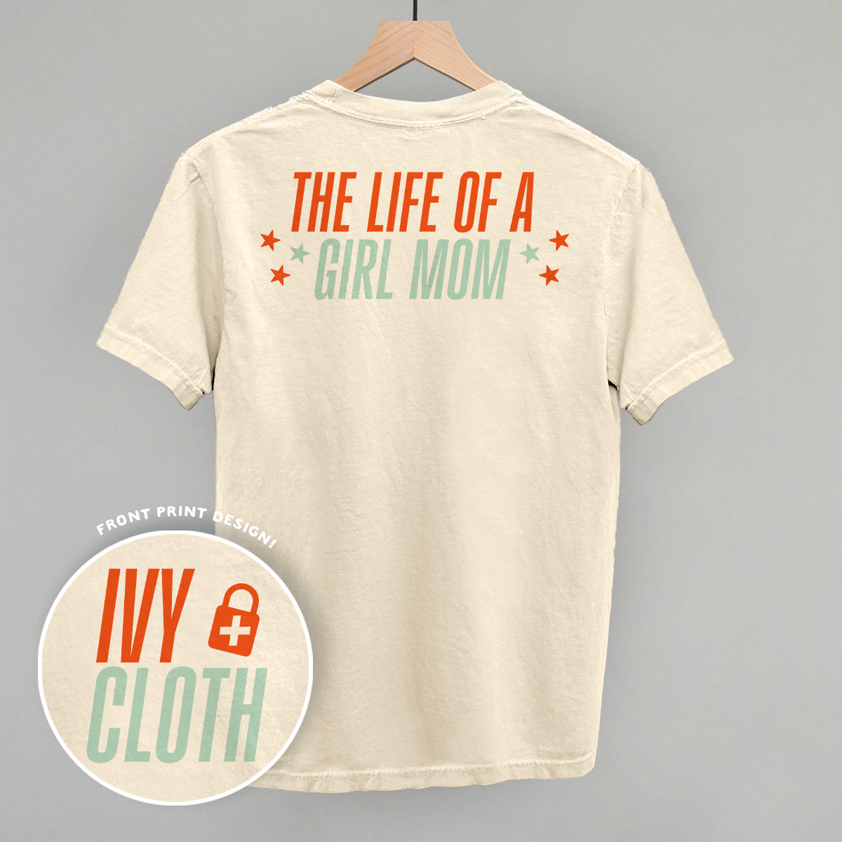 The Life Of A Girl Mom (Back Print)