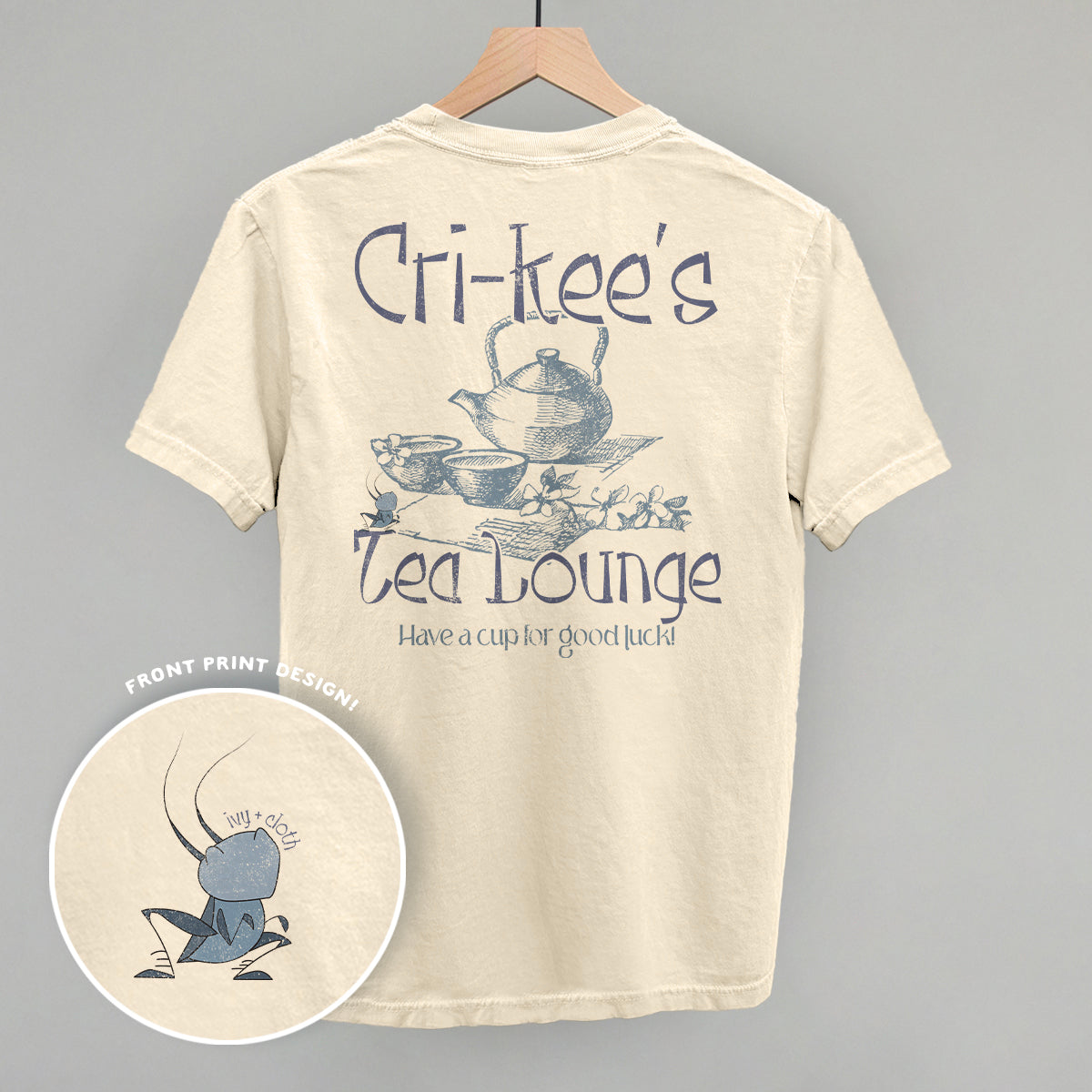 Cri-Kee's Tea Lounge (Back Print) - clothing by TeeHivey.com (Image 2)
