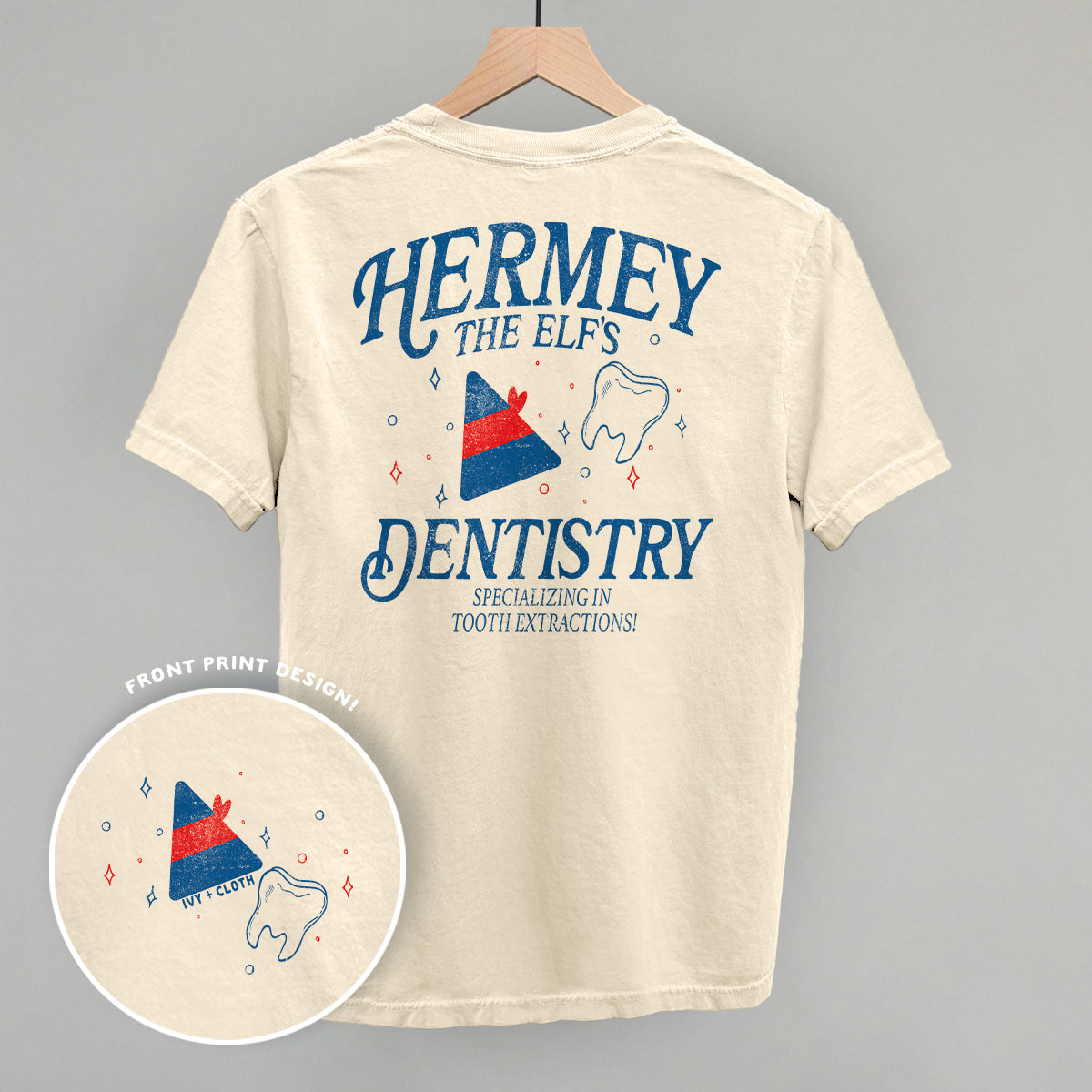 Hermey's Dentistry (Back Print) - clothing by TeeHivey.com (Image 3)