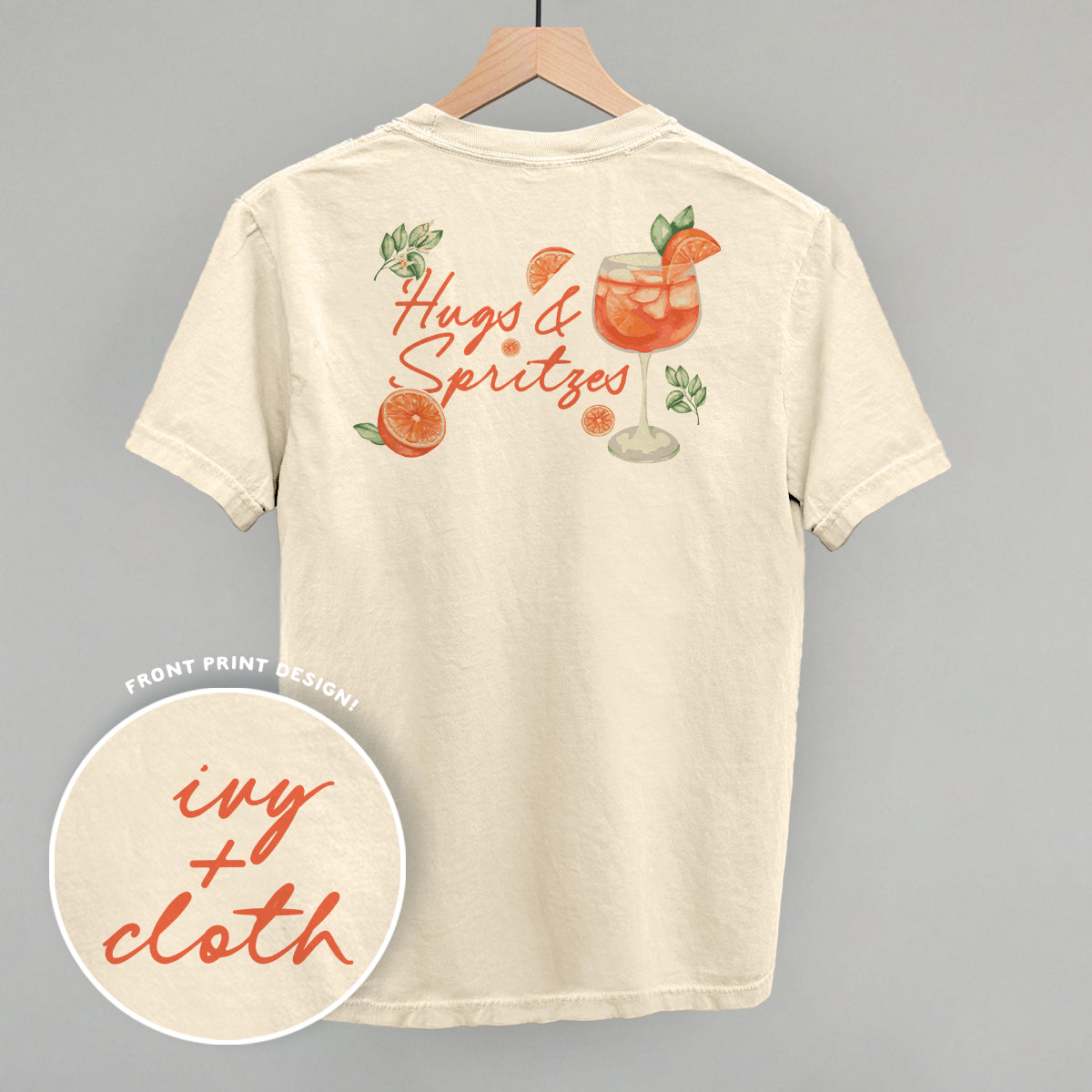 Hugs And Spirtzes (Back Print) - clothing by TeeHivey.com (Image 1)