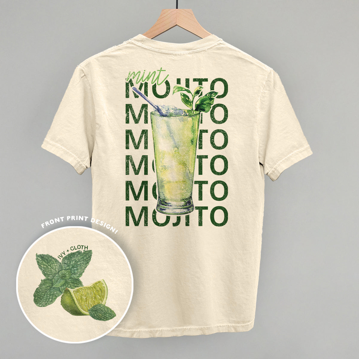 Mint Mojito (Back Print) - clothing by TeeHivey.com (Image 1)