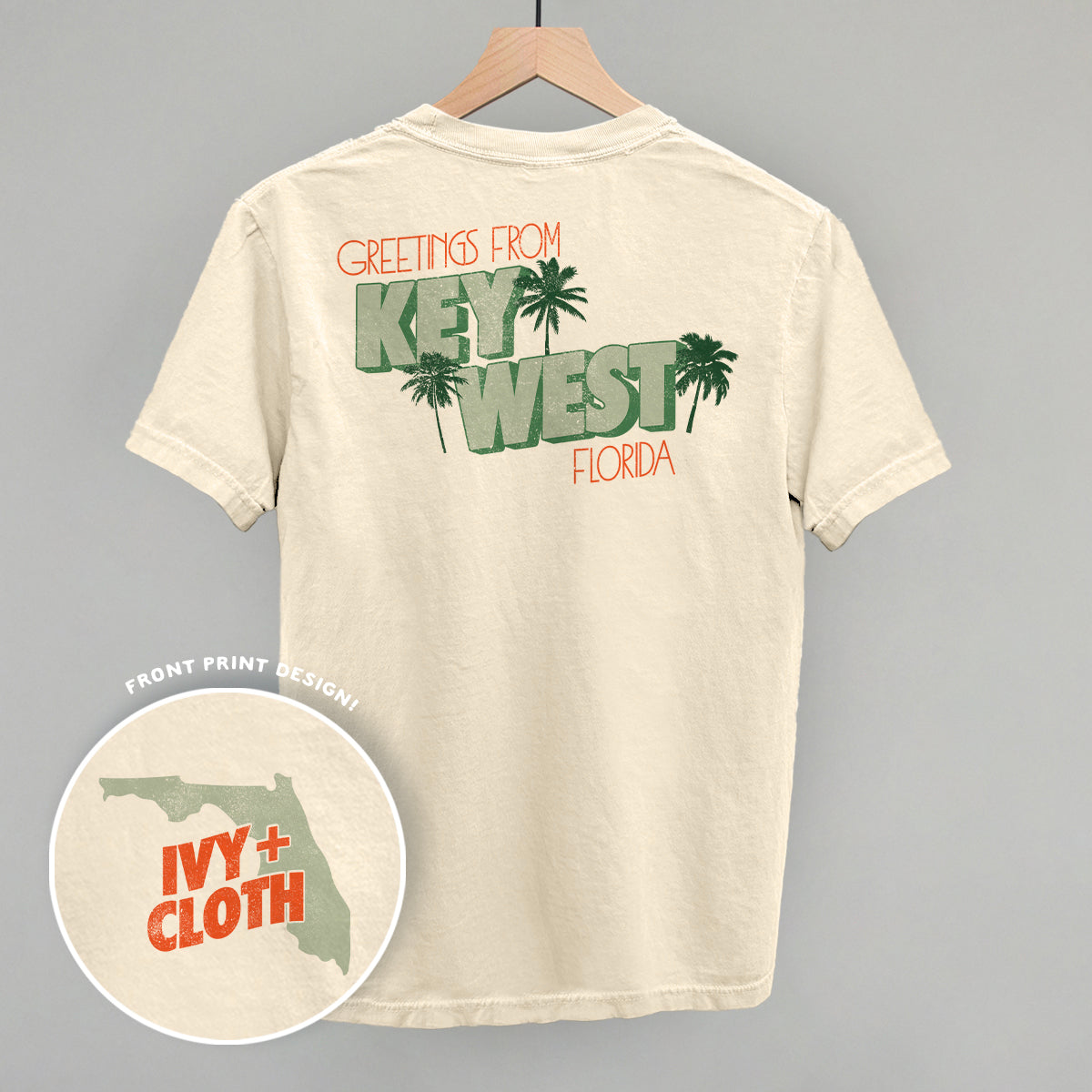 Greetings From Key West (Back Print)