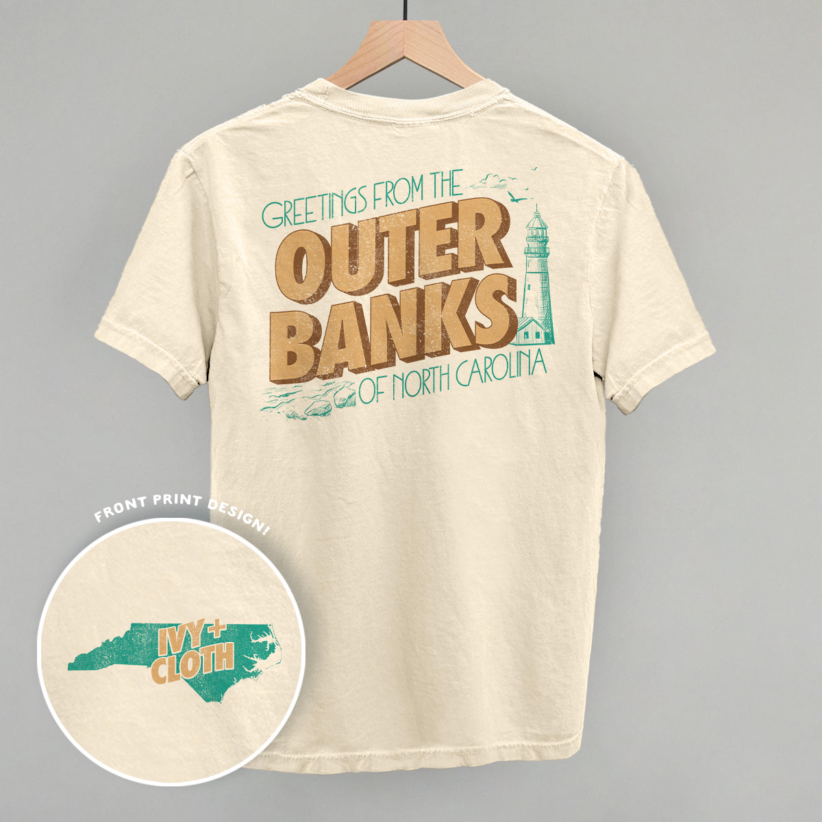 Greetings From The Outer Banks (Back Print)