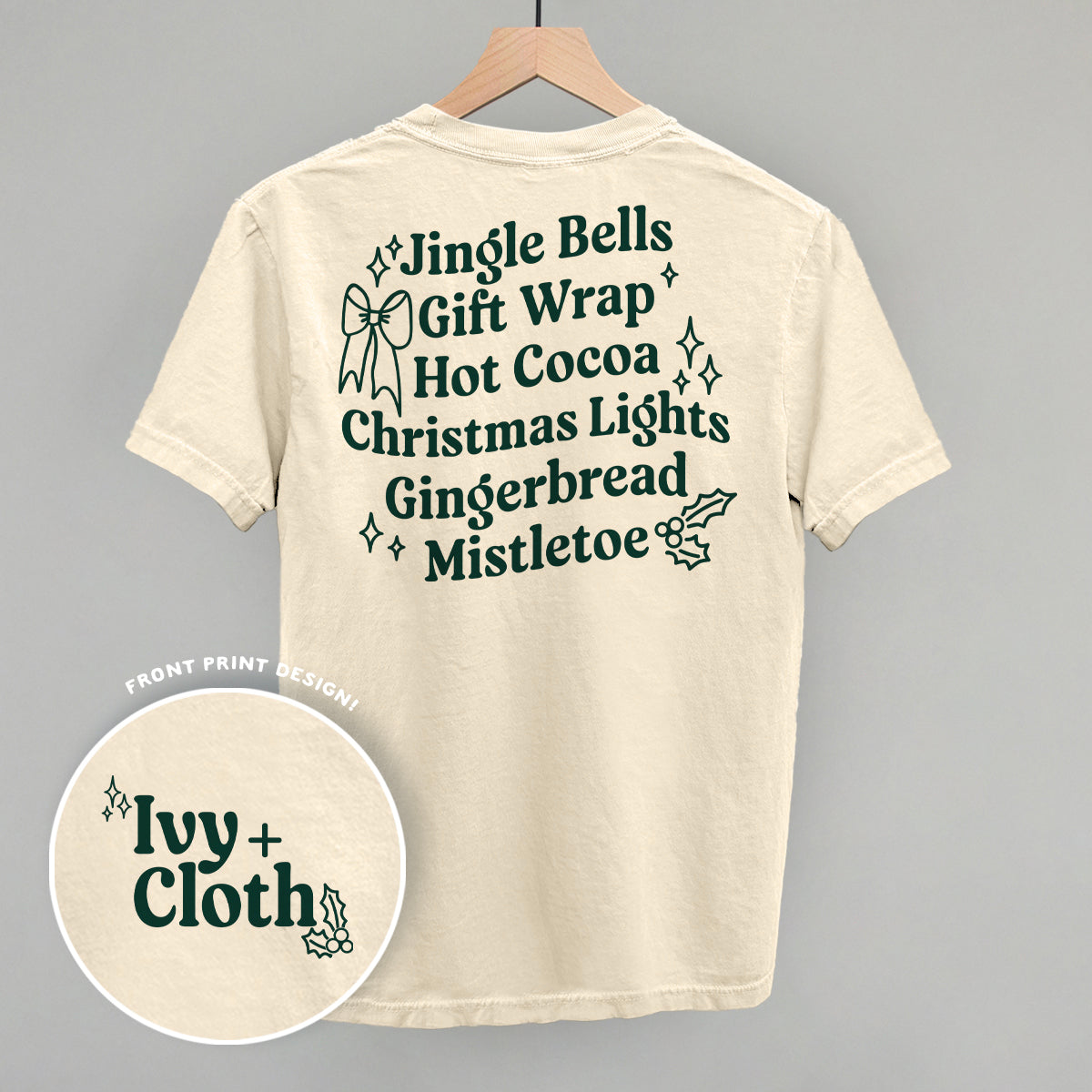 Holiday Favorites (Back Print) - clothing by TeeHivey.com (Image 3)