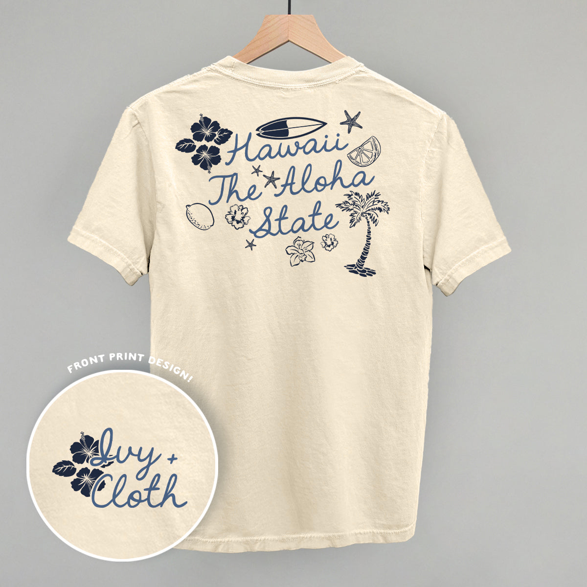 The Aloha State (Back Print) - clothing by TeeHivey.com (Image 2)