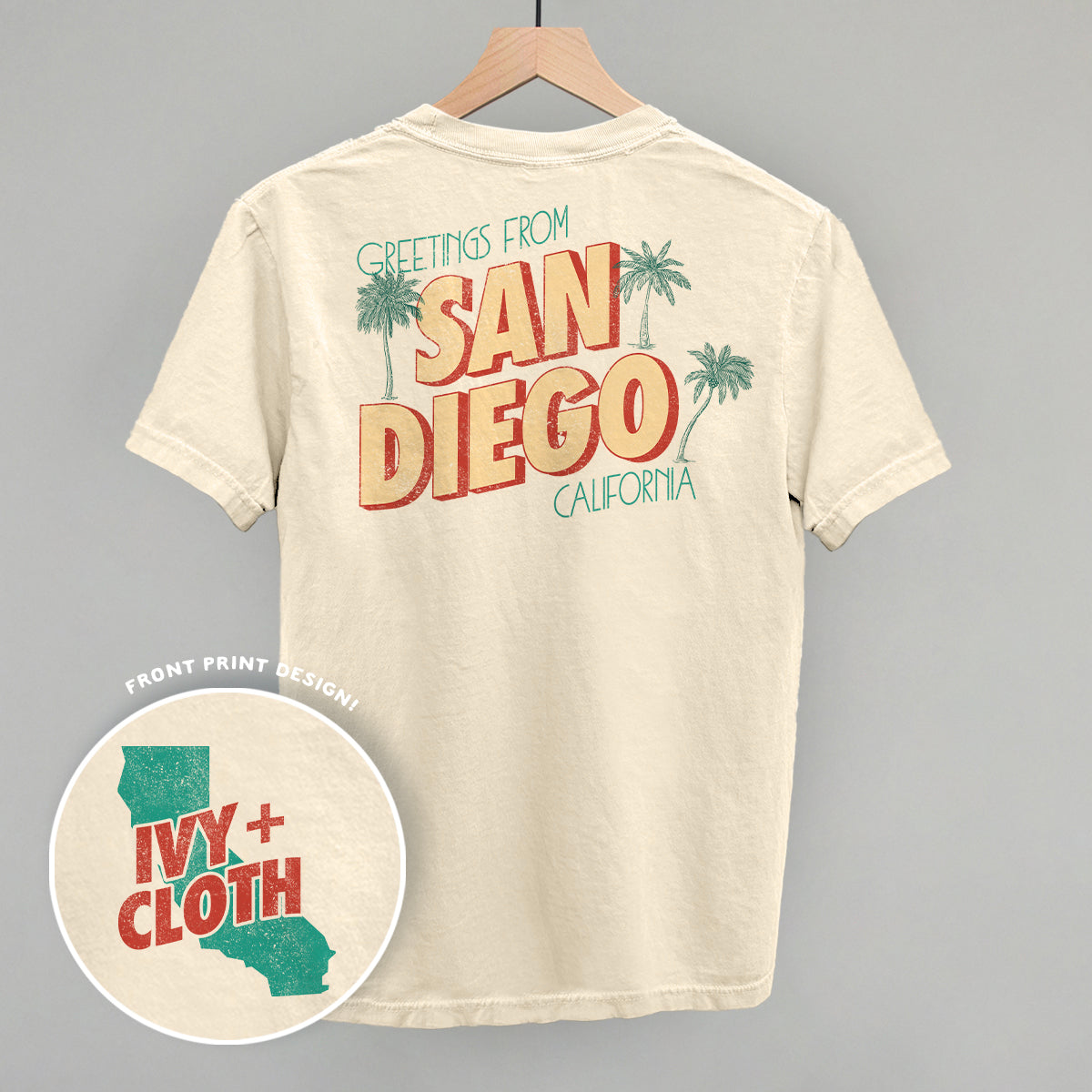 Greetings From San Diego (Back Print)