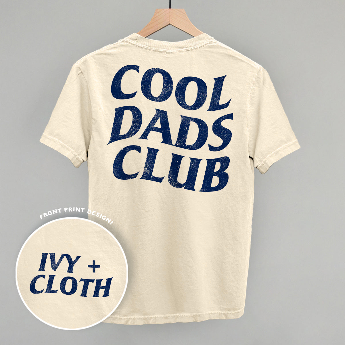 Cool Dads Club Blue (Back Print) - clothing by TeeHivey.com (Image 5)