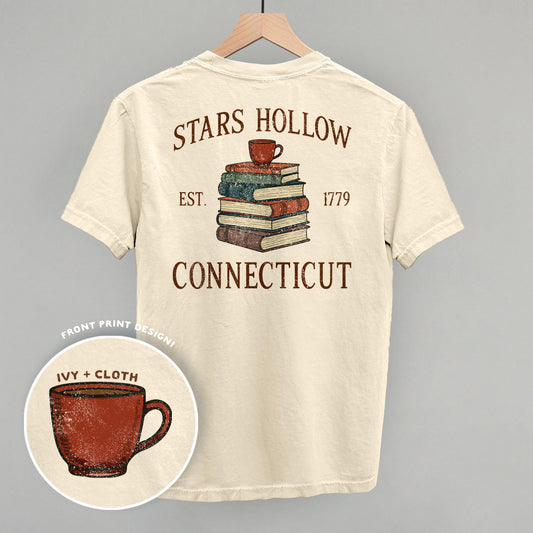 Stars Hollow CT (Back Print) - clothing by TeeHivey.com (Image 1)