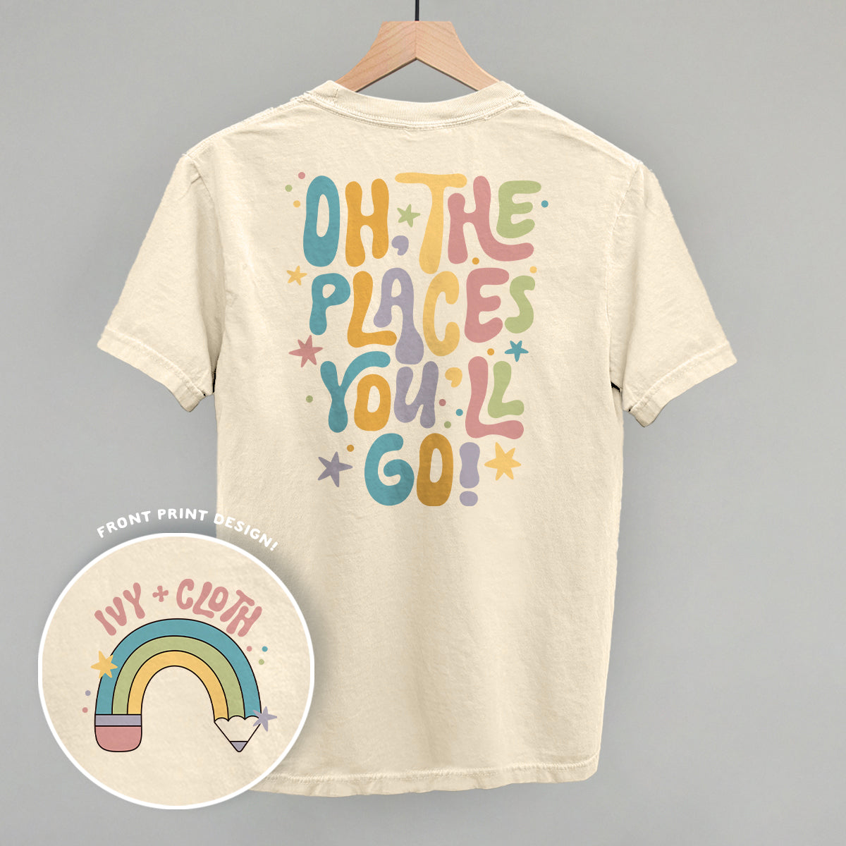 Oh, The Places You'll Go (Back Print) - clothing by TeeHivey.com (Image 2)