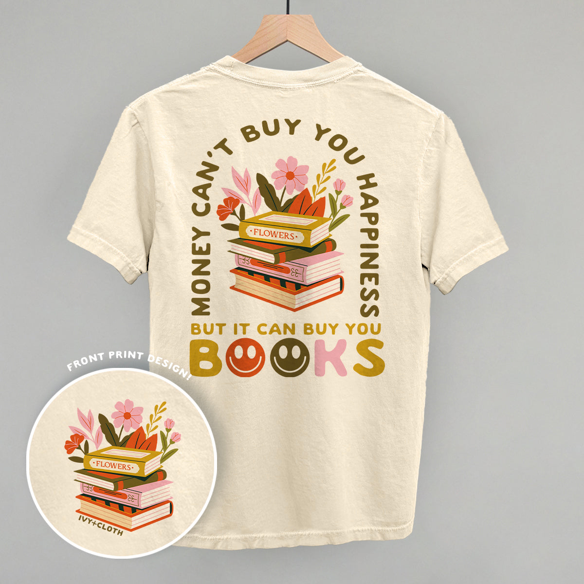 It Can Buy You Books (Back Print) - clothing by TeeHivey.com (Image 1)