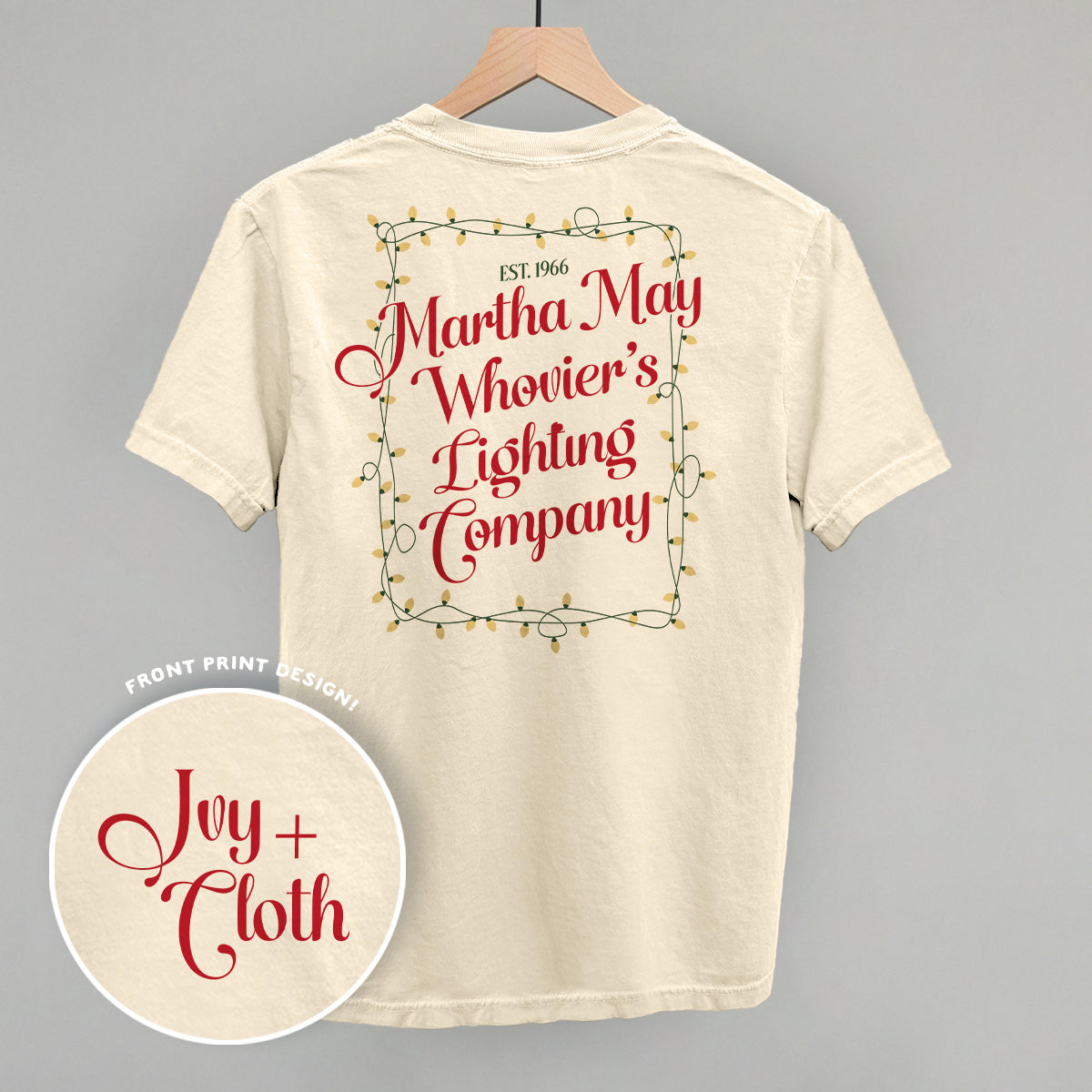 Martha May Whovier's Lighting Company (Back Print) - clothing by TeeHivey.com (Image 2)
