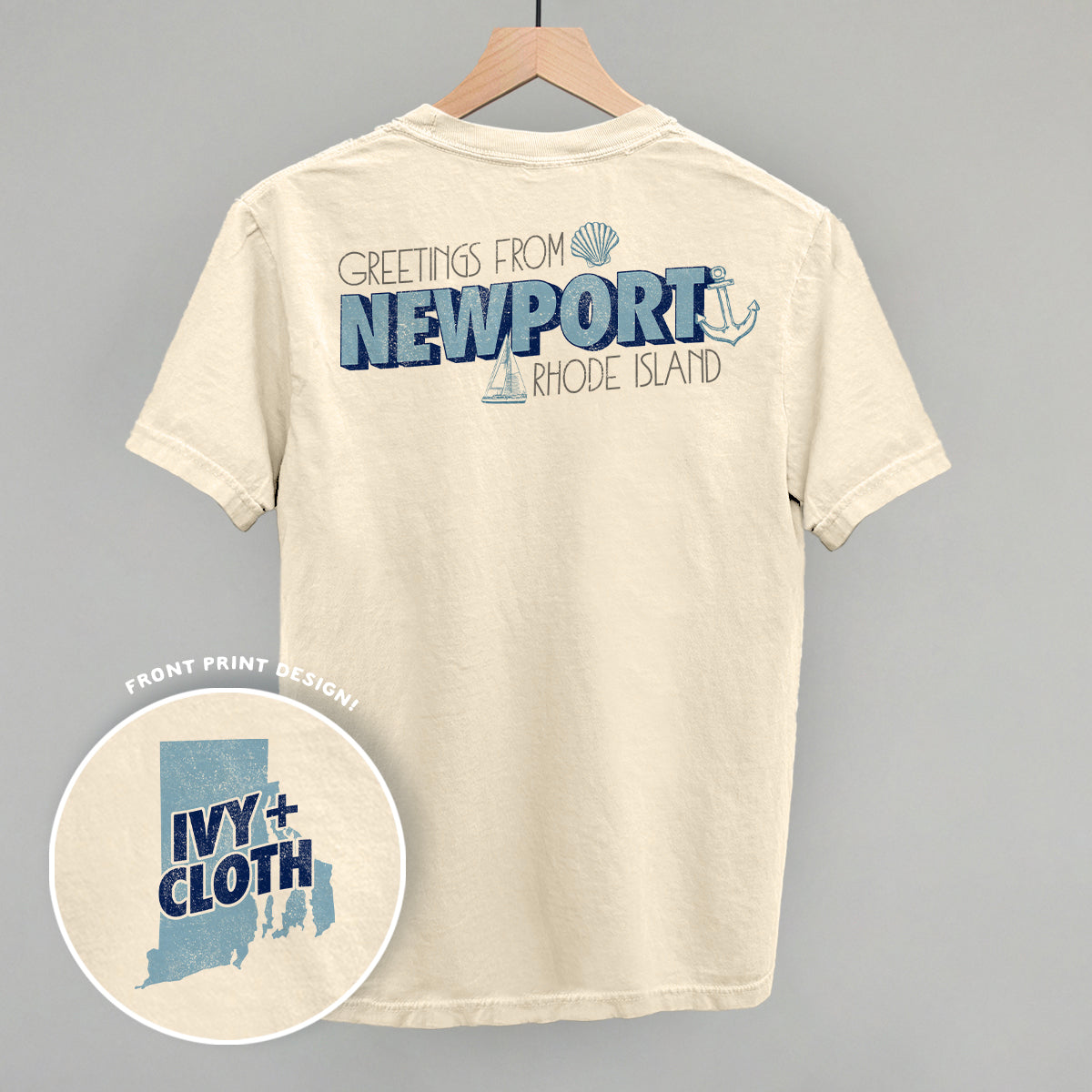 Greetings From Newport (Back Print)