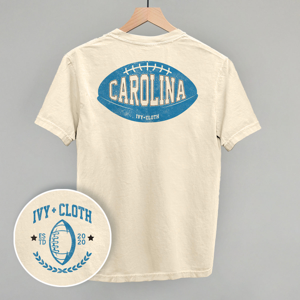 Carolina Football (Back Print) - clothing by TeeHivey.com (Image 2)