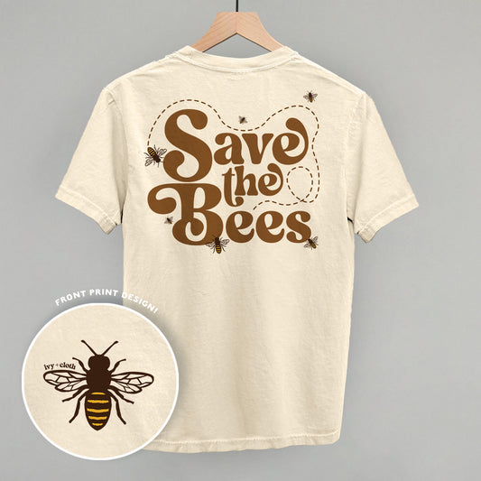 Save The Bees (Back Print) - clothing by TeeHivey.com (Image 1)