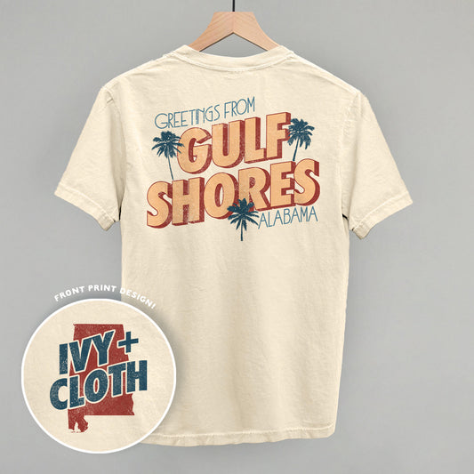 Greetings From Gulf Shores (Back Print)