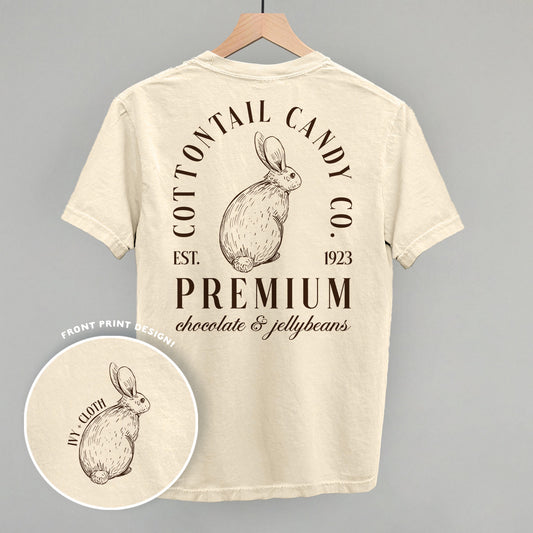 Cottontail Candy Co. (Back Print) - clothing by TeeHivey.com (Image 1)