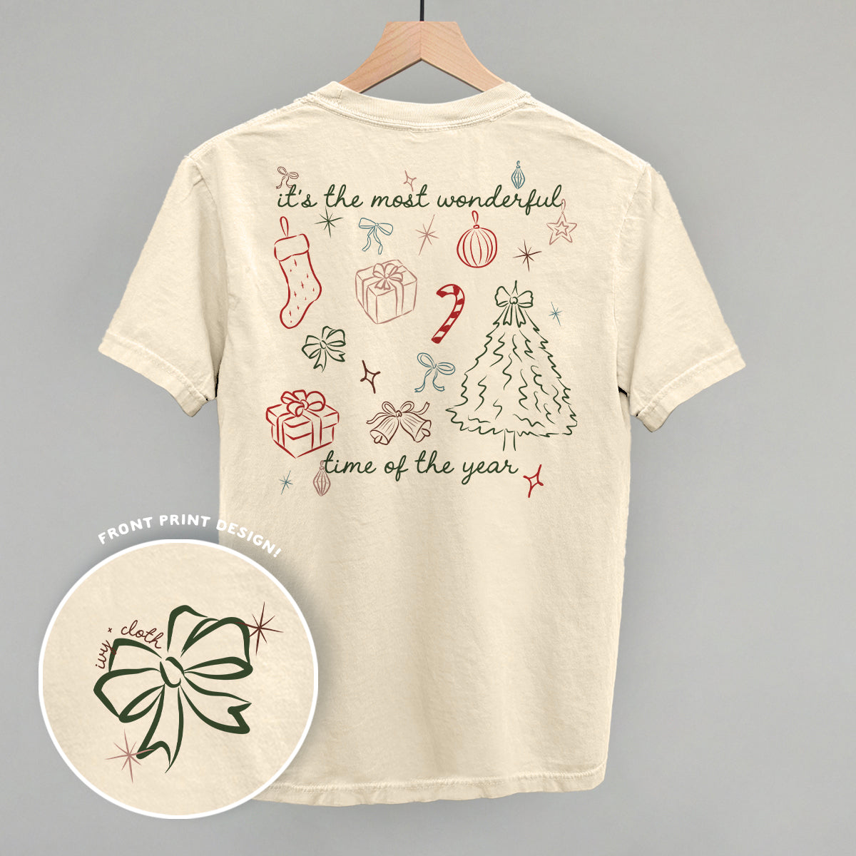 Wonderful Time Doodles (Back Print) - clothing by TeeHivey.com (Image 2)