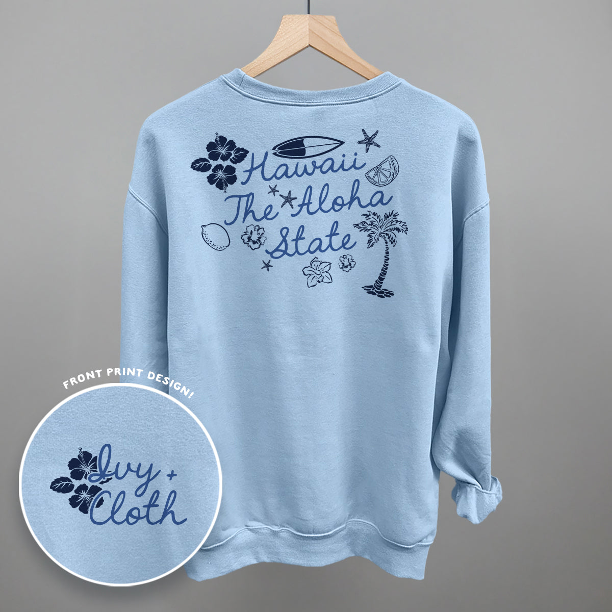 The Aloha State (Back Print) - clothing by TeeHivey.com (Image 4)