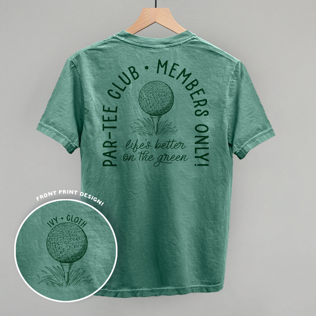 Par-Tee Club (Back Print) - clothing by TeeHivey.com (Image 4)
