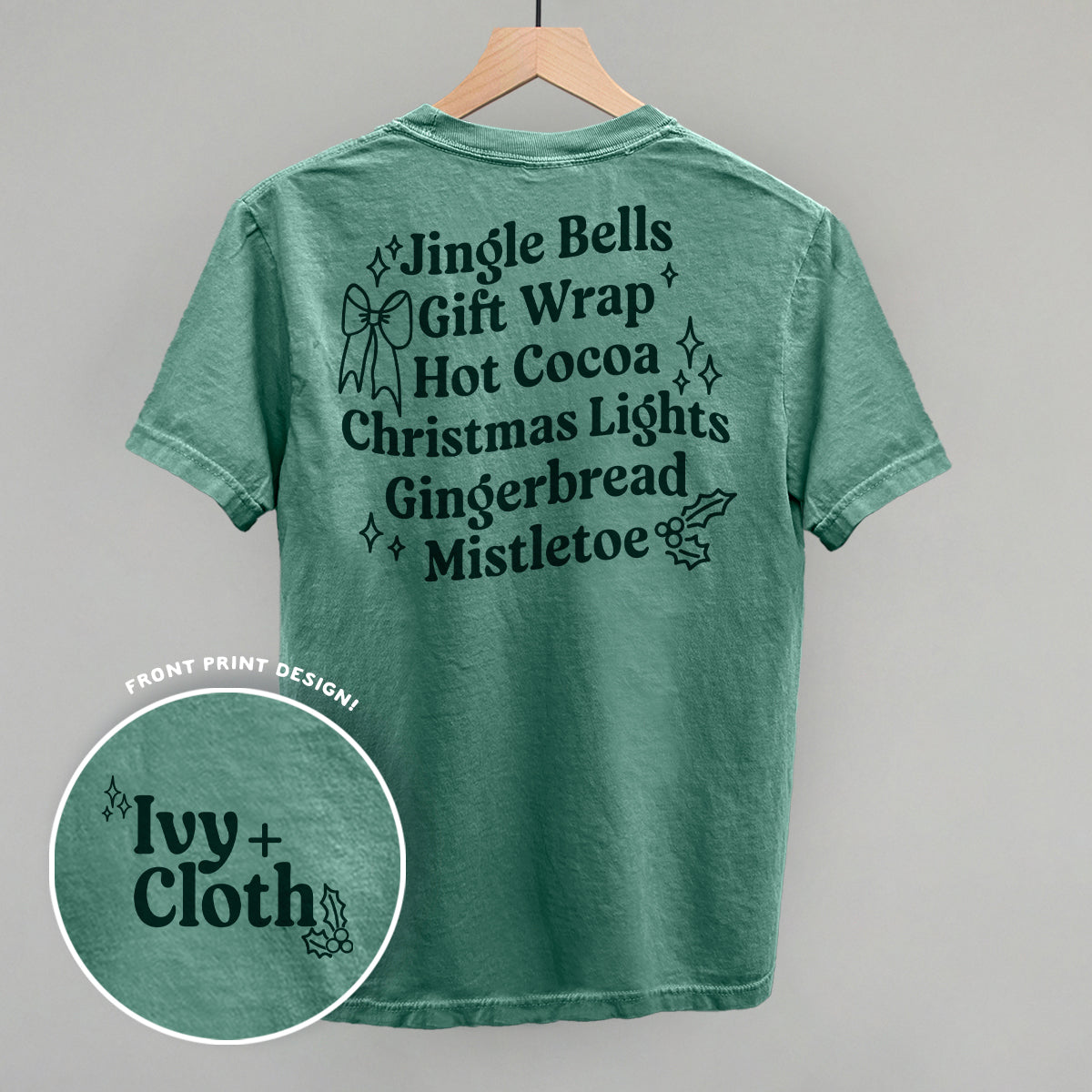 Holiday Favorites (Back Print) - clothing by TeeHivey.com (Image 4)