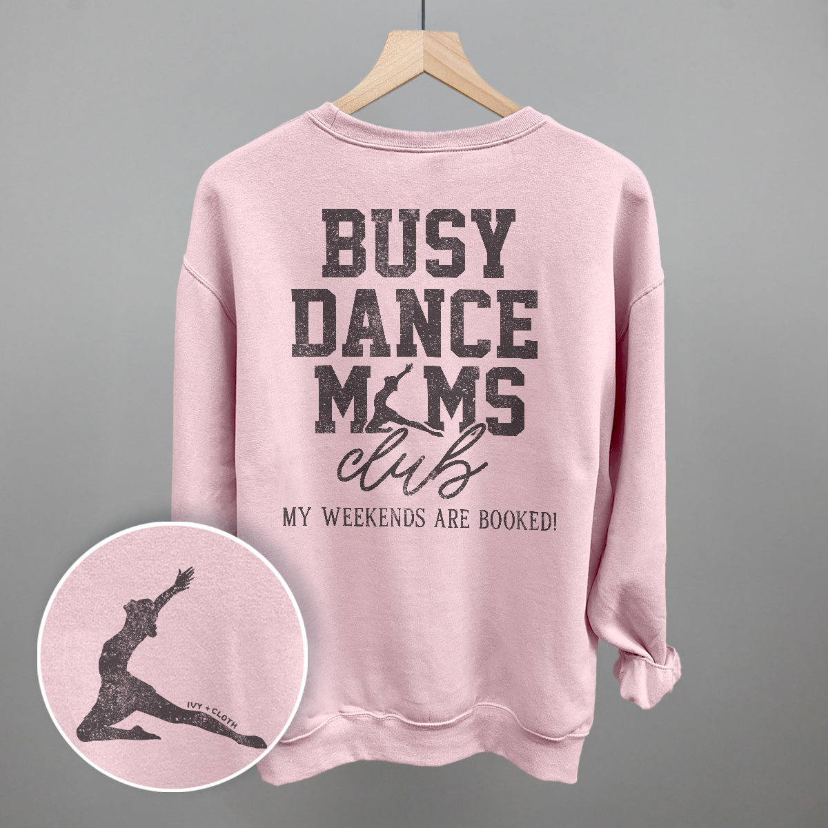 Busy Dance Moms Club (Back Print) - clothing by TeeHivey.com (Image 2)