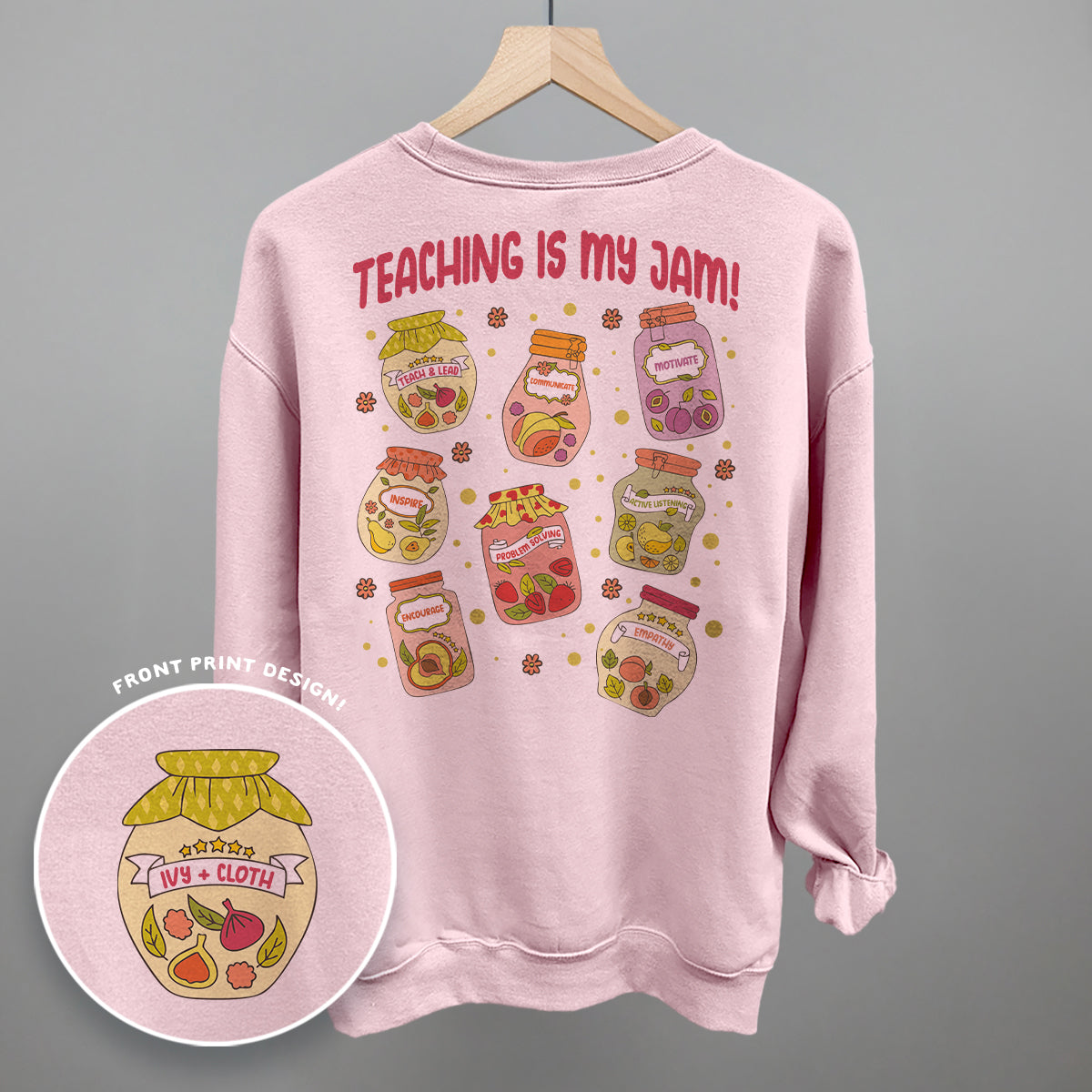 Teaching Is My Jam (Back Print) - clothing by TeeHivey.com (Image 5)
