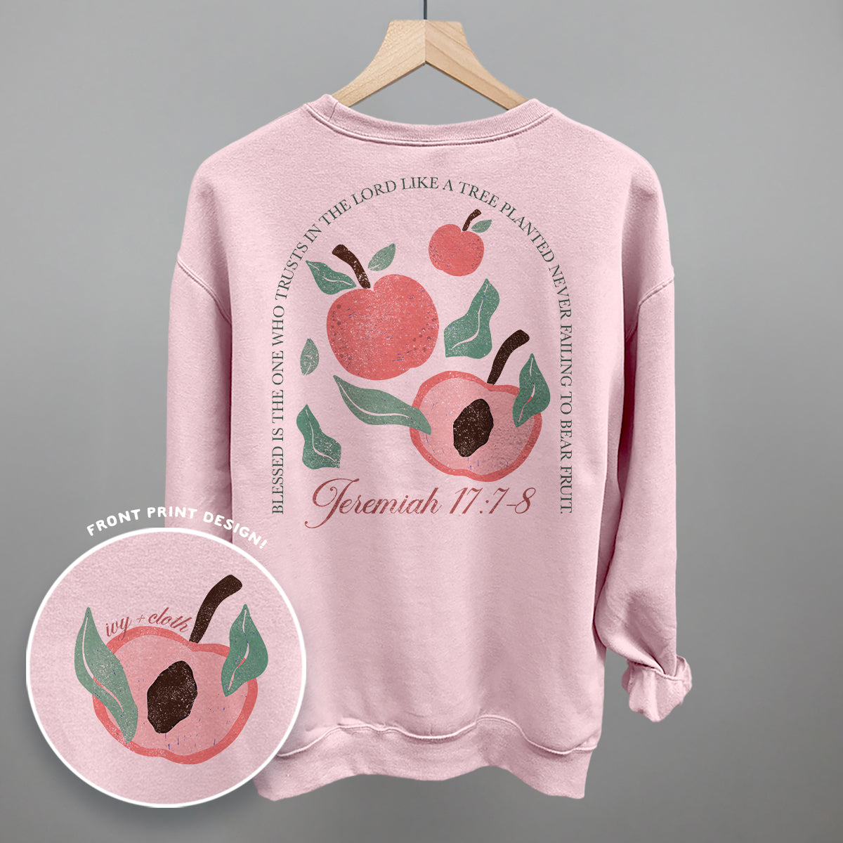 Trusts In The Lord Peaches (Back Print)