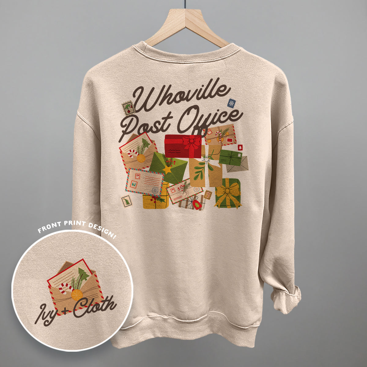 Whoville Post Office (Back Print) - clothing by TeeHivey.com (Image 3)