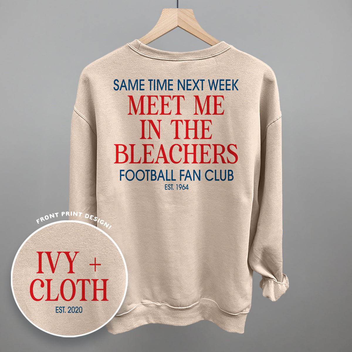 Meet Me In The Bleachers (Back Print)