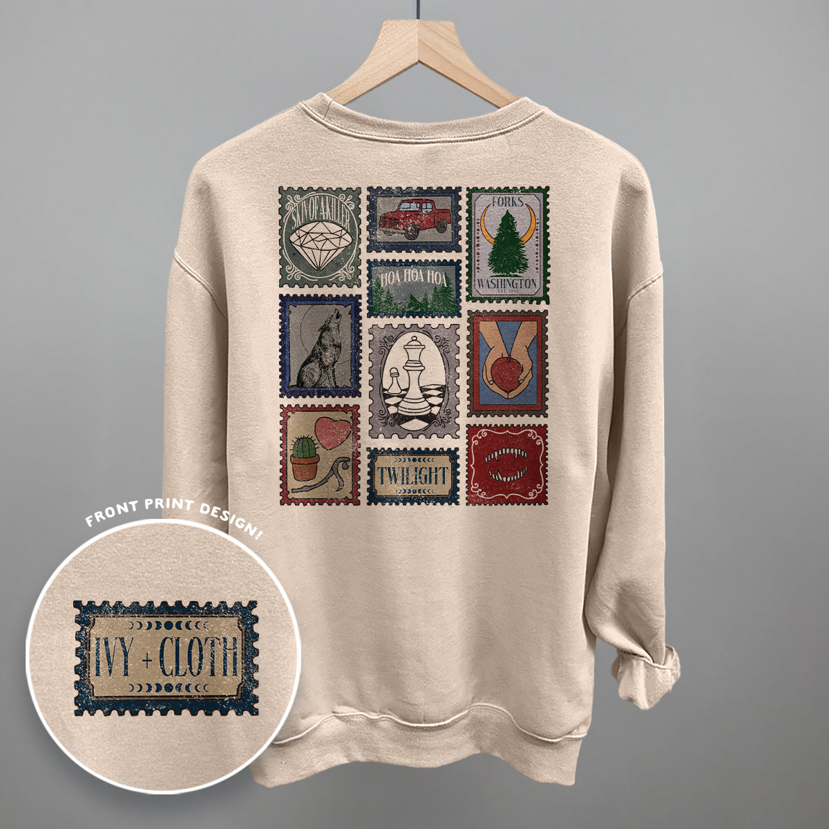 Twilight Stamps (Back Print)