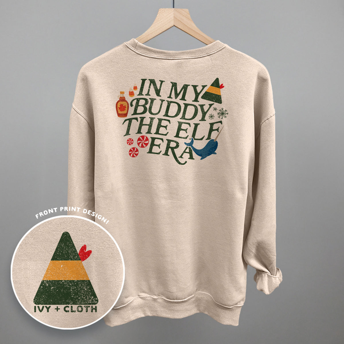 In My Buddy The Elf Era (Back Print) - clothing by TeeHivey.com (Image 5)