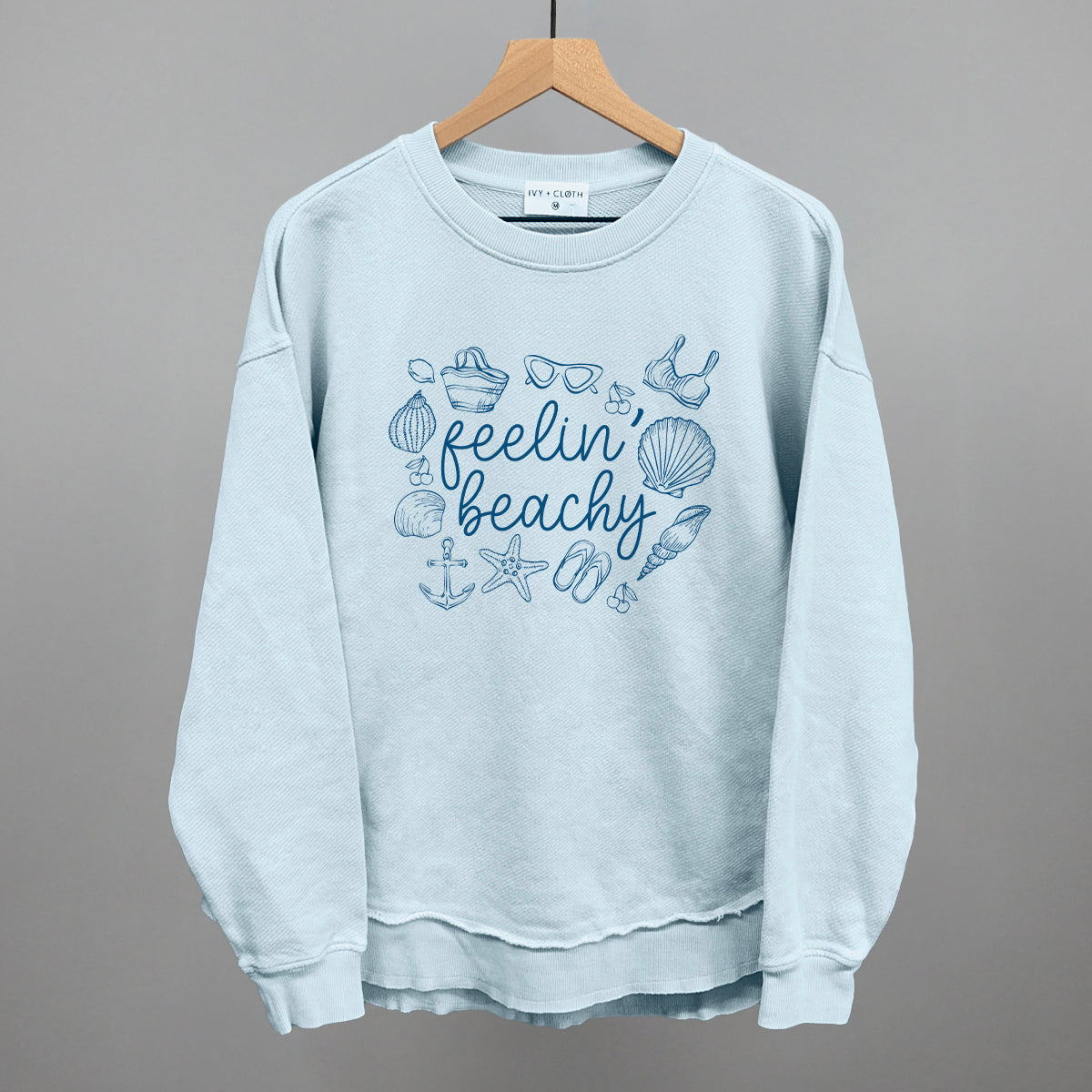 Feelin' Beachy (Blue) - clothing by TeeHivey.com (Image 5)