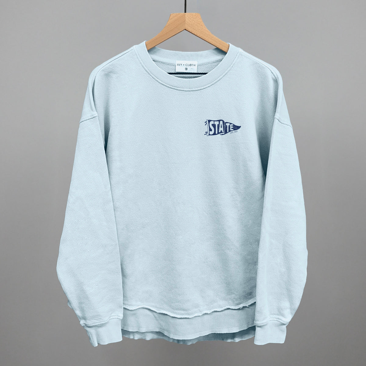 State Pennant Flag (Left Chest) - clothing by TeeHivey.com (Image 4)