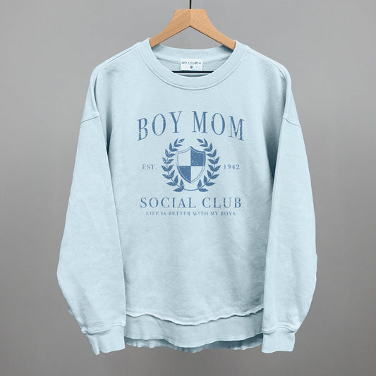 Boy Mom Social Club - clothing by TeeHivey.com (Image 1)