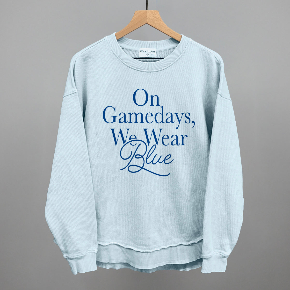 On Gamedays, We Wear Blue - clothing by TeeHivey.com (Image 1)