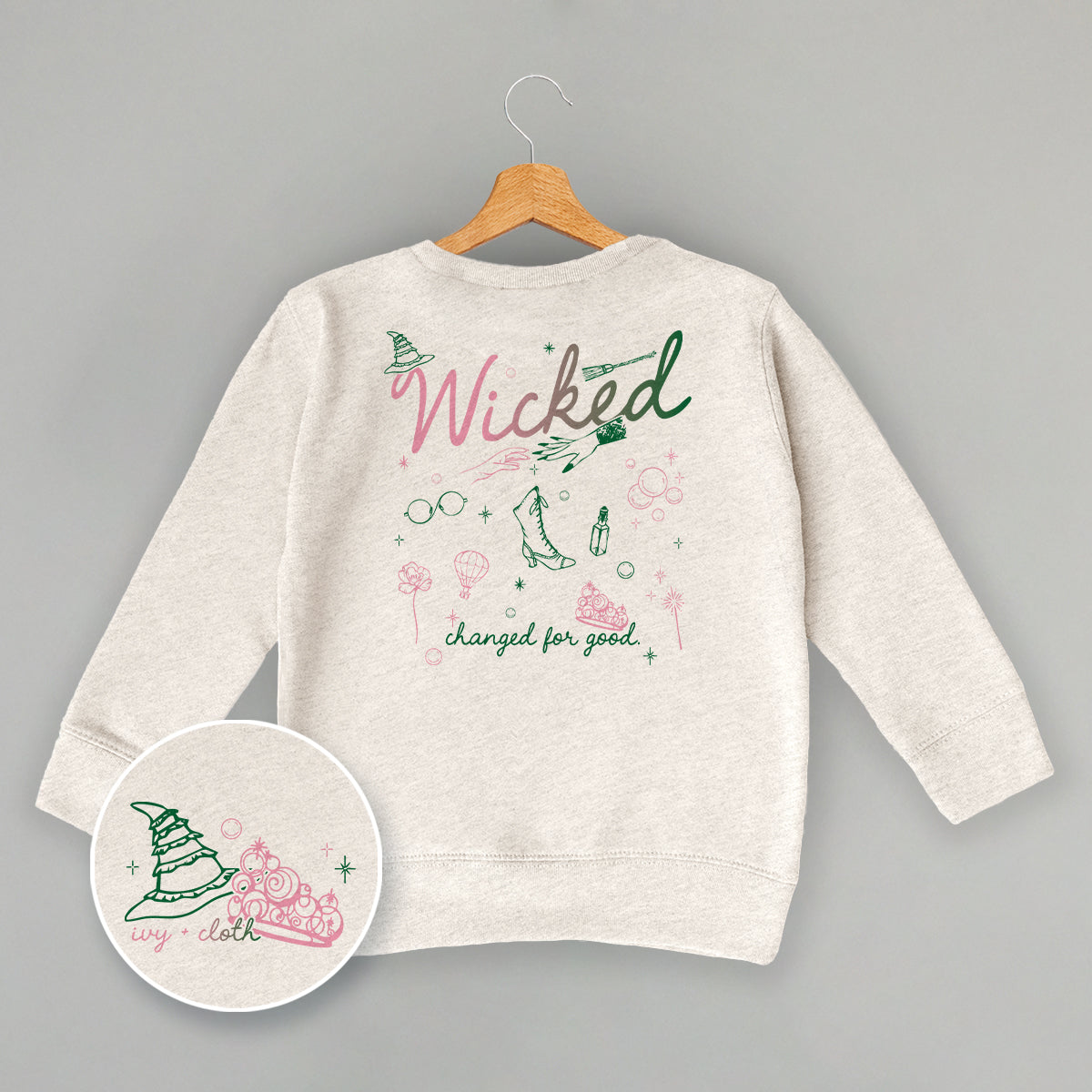 Wicked Doodles (Kids Back Print) - clothing by TeeHivey.com (Image 2)