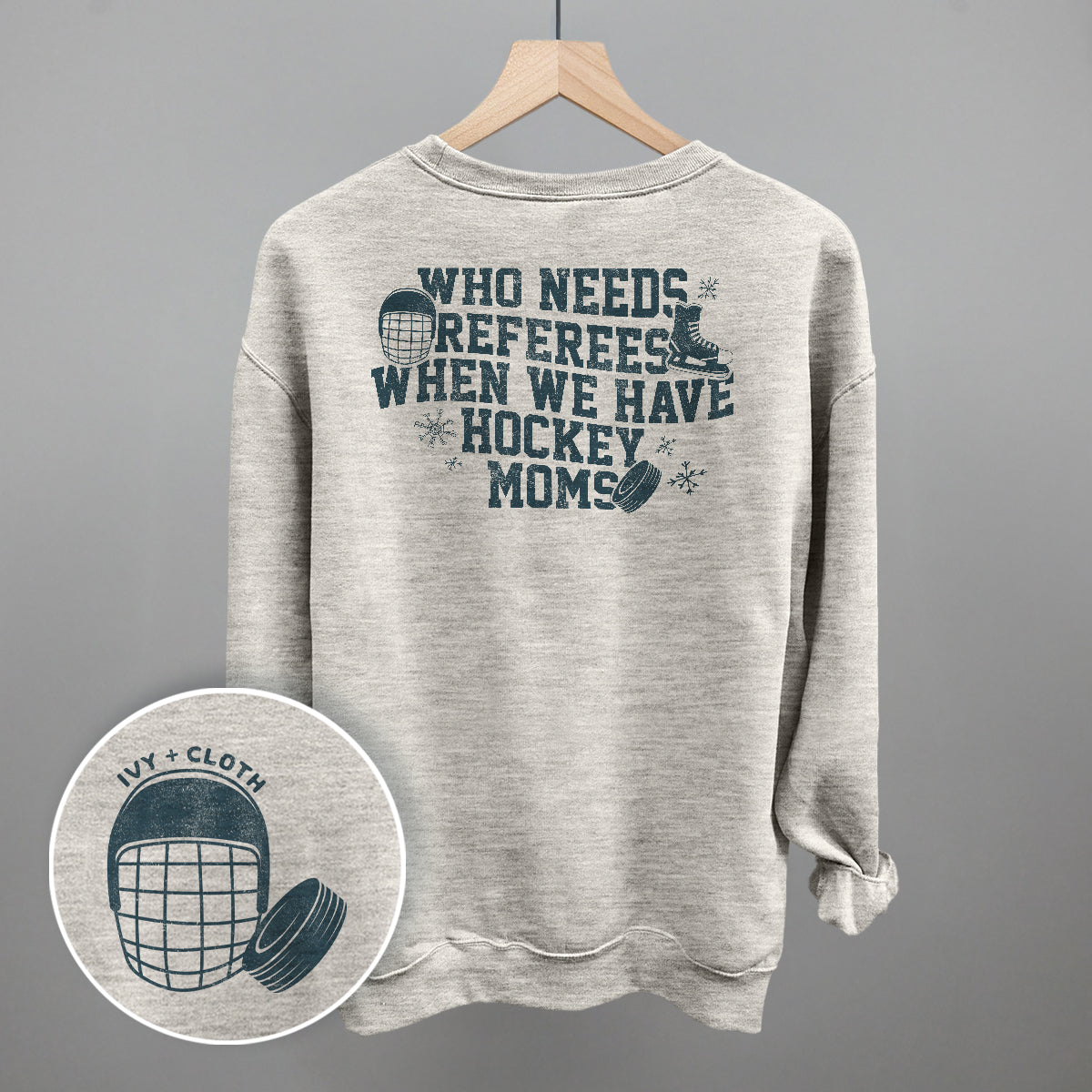 When You Have Hockey Moms (Back Print) - clothing by TeeHivey.com (Image 5)