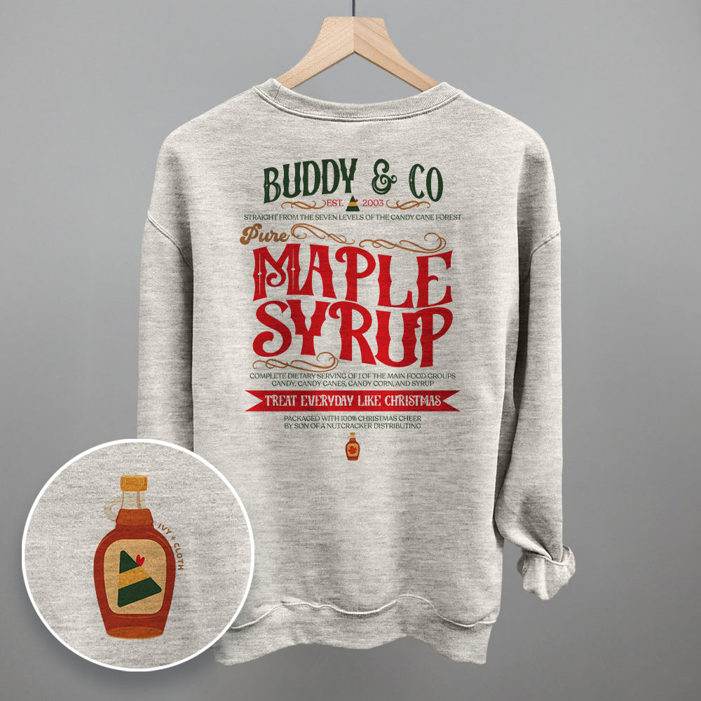 Buddy & Co Maple Syrup (Back Print) - clothing by TeeHivey.com (Image 1)