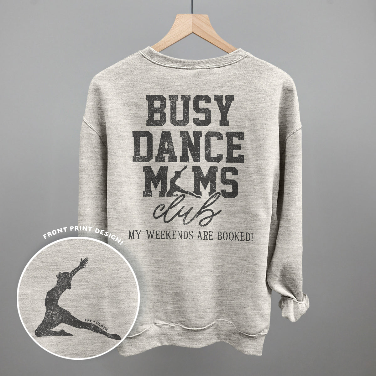 Busy Dance Moms Club (Back Print) - clothing by TeeHivey.com (Image 3)