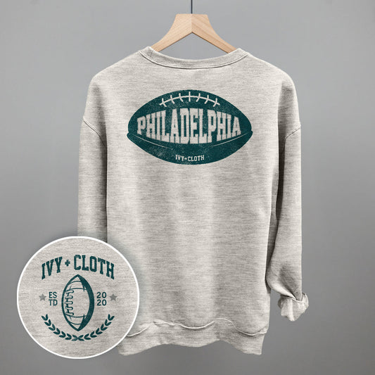 Philadelphia Football (Back Print) - clothing by TeeHivey.com (Image 1)