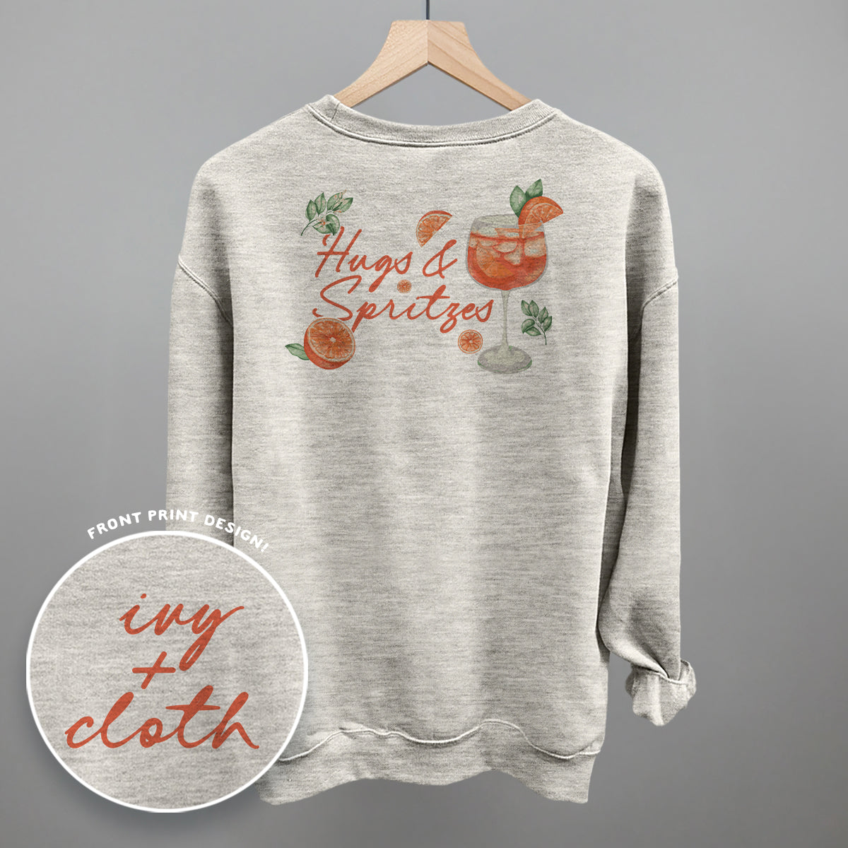 Hugs And Spirtzes (Back Print) - clothing by TeeHivey.com (Image 4)