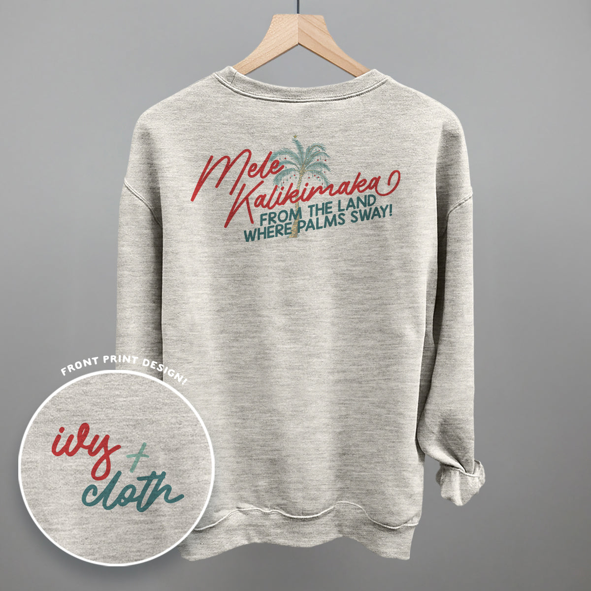 Mele Kalikimaka (Back Print)