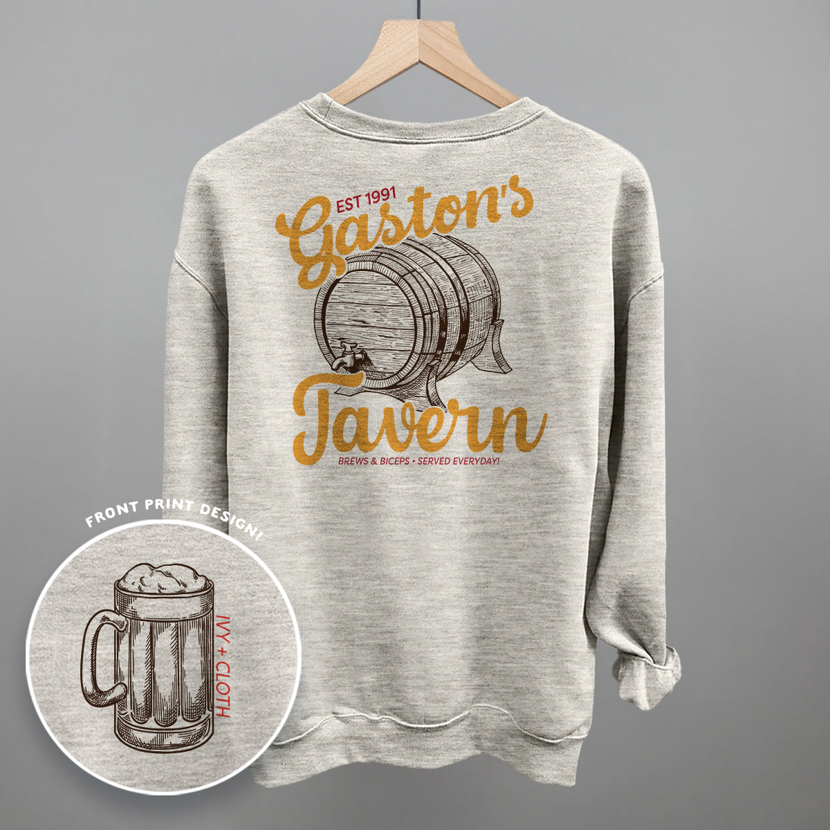 Gaston's Tavern (Back Print)