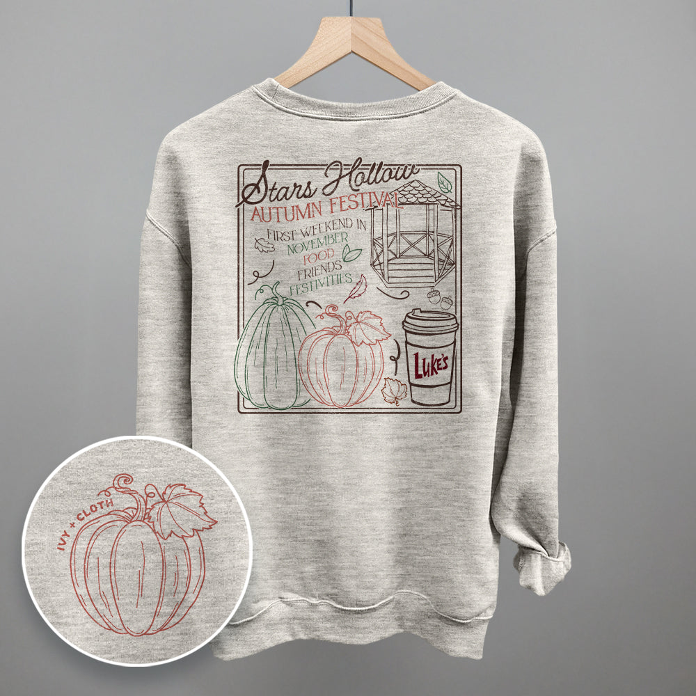 Stars Hollow Autumn Festival (Back Print) - clothing by TeeHivey.com (Image 4)