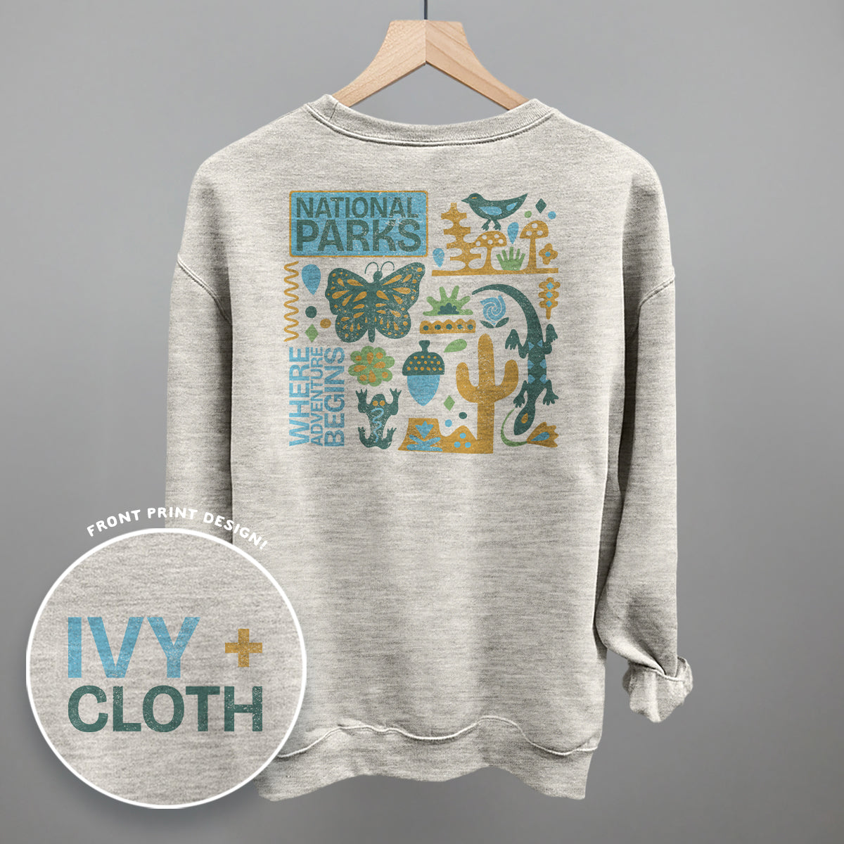 National Parks Doodles (Back Print)