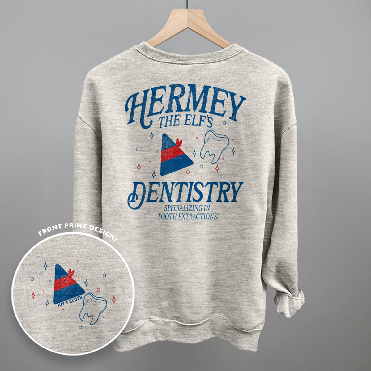 Hermey's Dentistry (Back Print) - clothing by TeeHivey.com (Image 1)