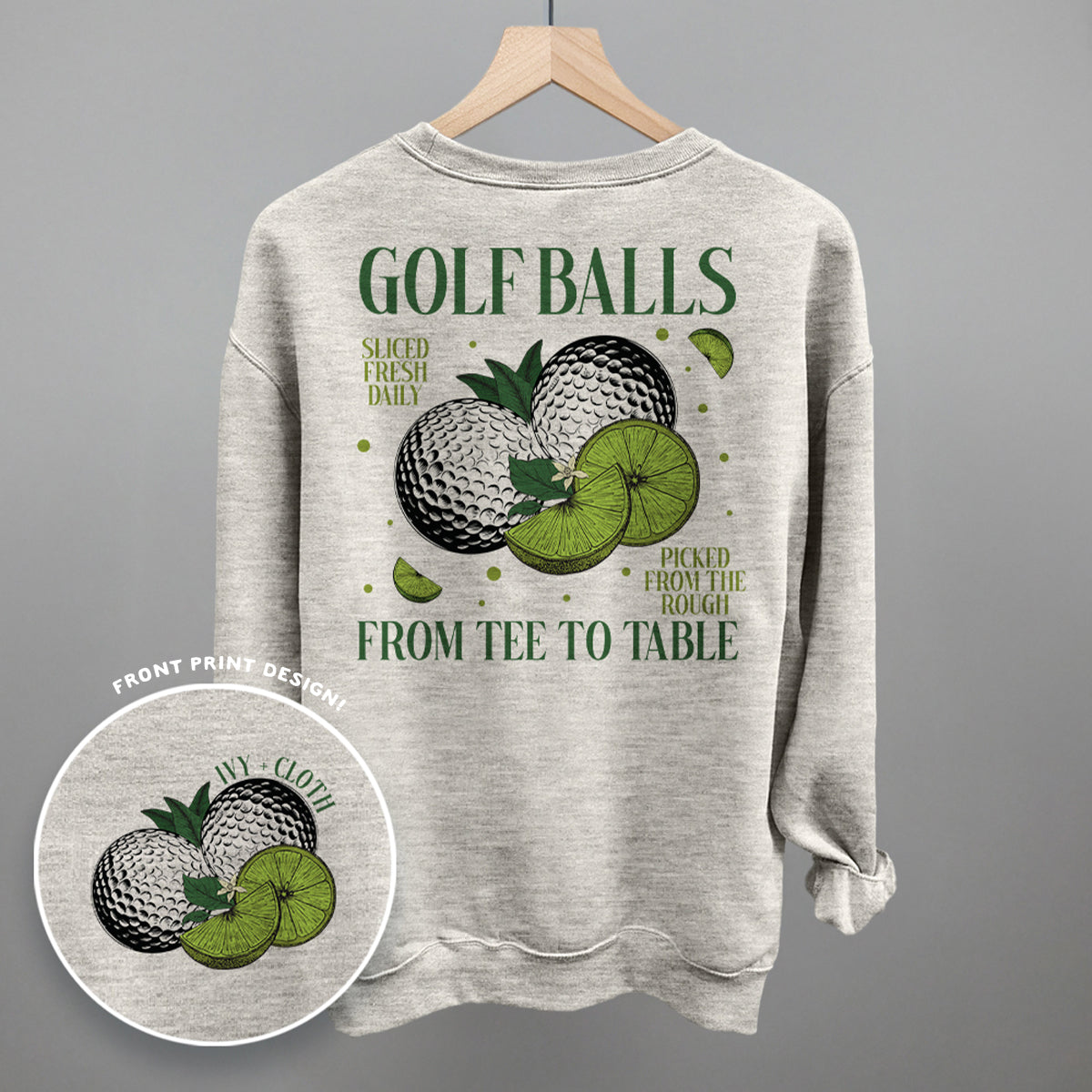 From Tee To Table (Back Print)