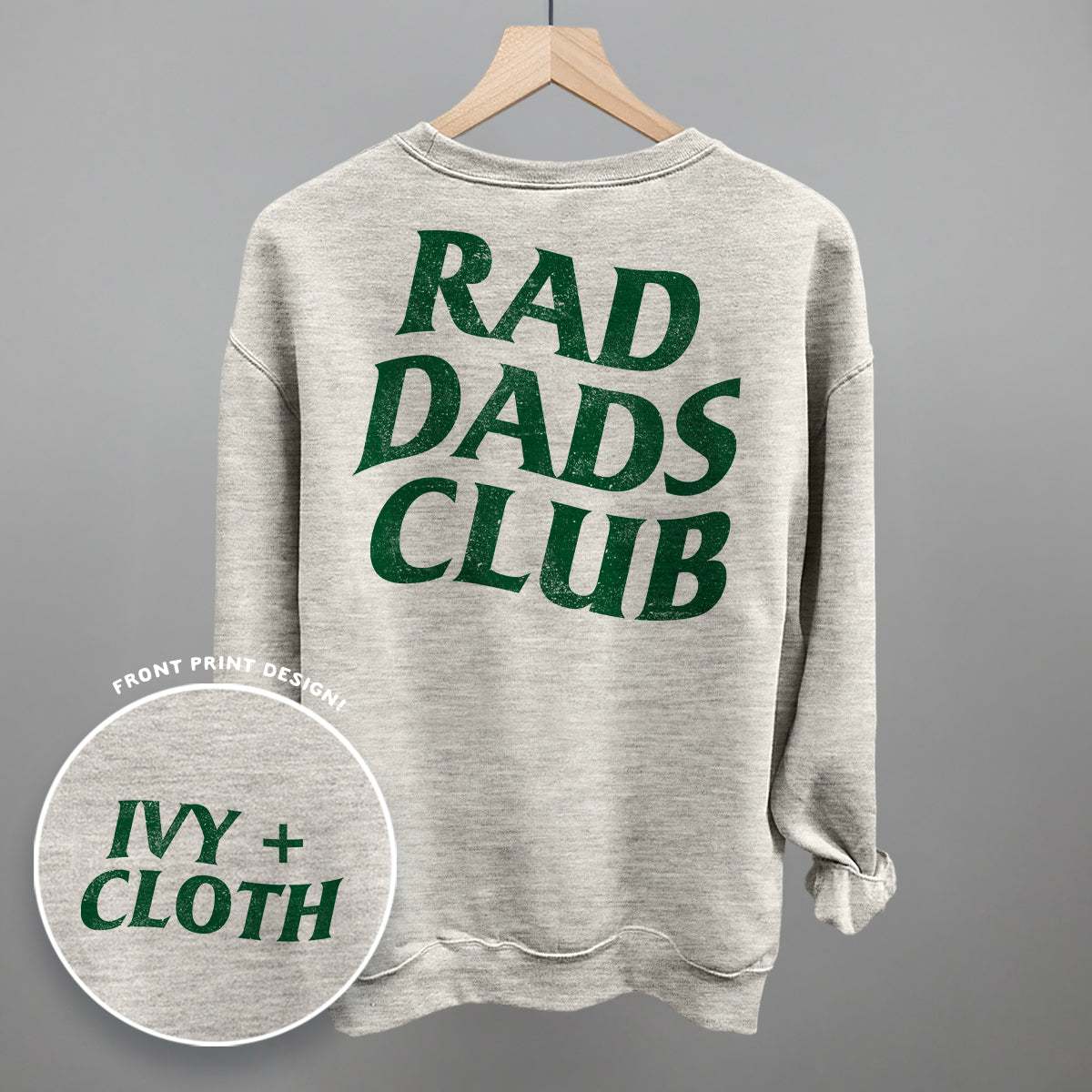 Rad Dads Club Green (Back Print)