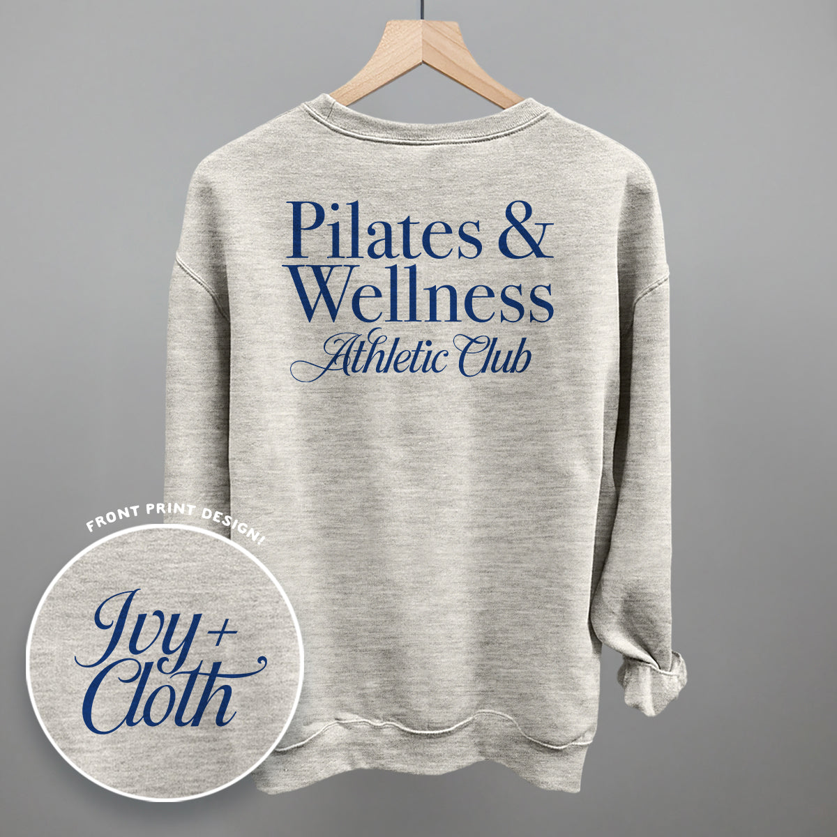 Pilates & Wellness Athletic Club (Back Print) - clothing by TeeHivey.com (Image 1)