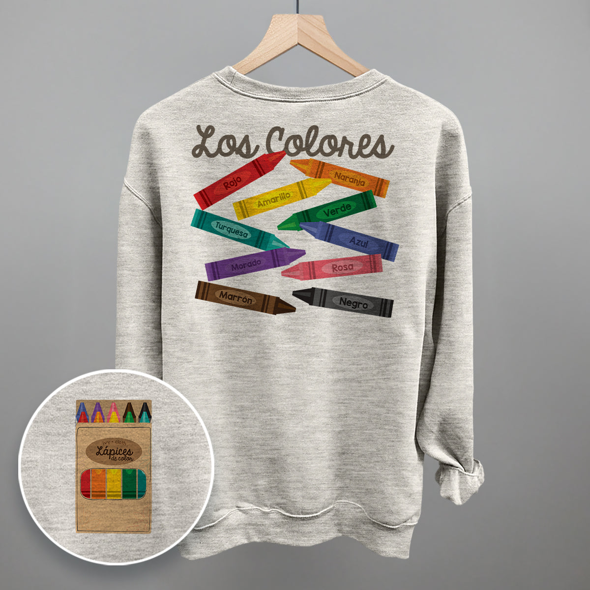Los Colores (Back Print) - clothing by TeeHivey.com (Image 3)